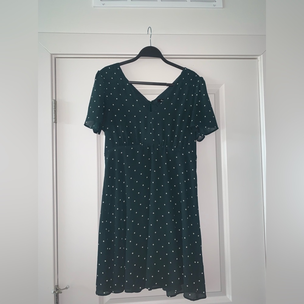 madewell polka dot dress